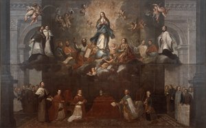 Verheerlijking van de Onbevlekte Ontvangenis door Francisco Antonio Vallejo